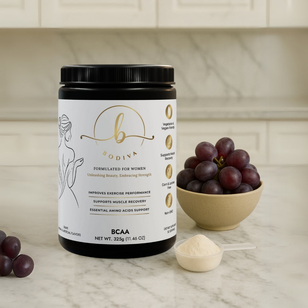 BCAA Supplement, Grape Flavor