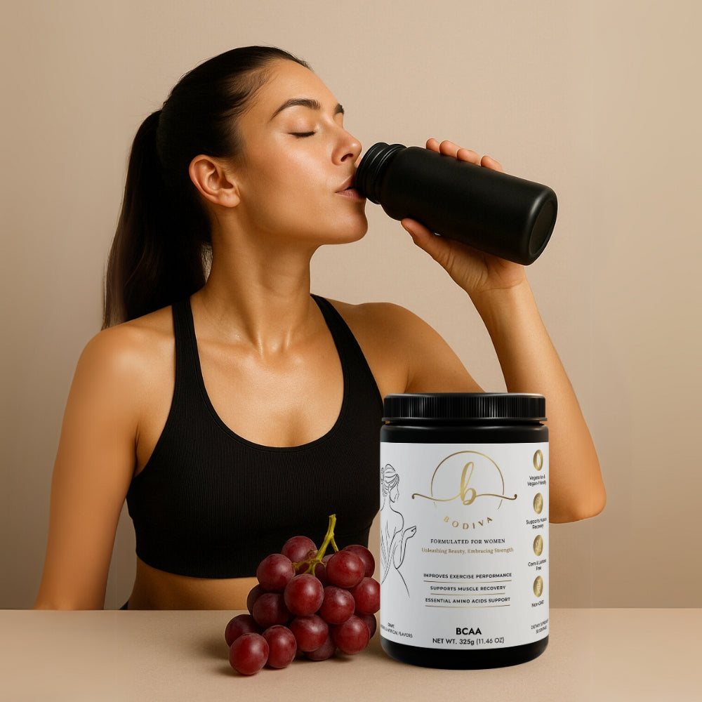 BCAA Supplement, Grape Flavor