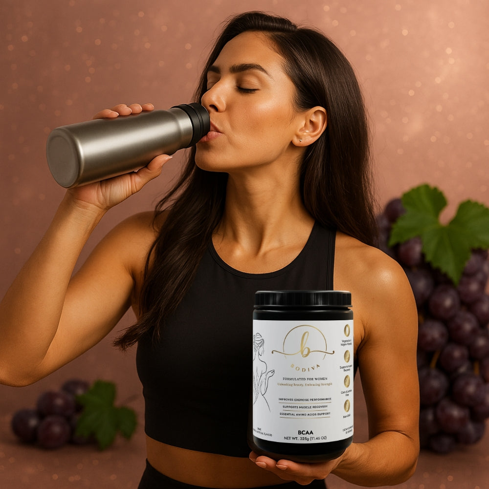 BCAA Supplement, Grape Flavor