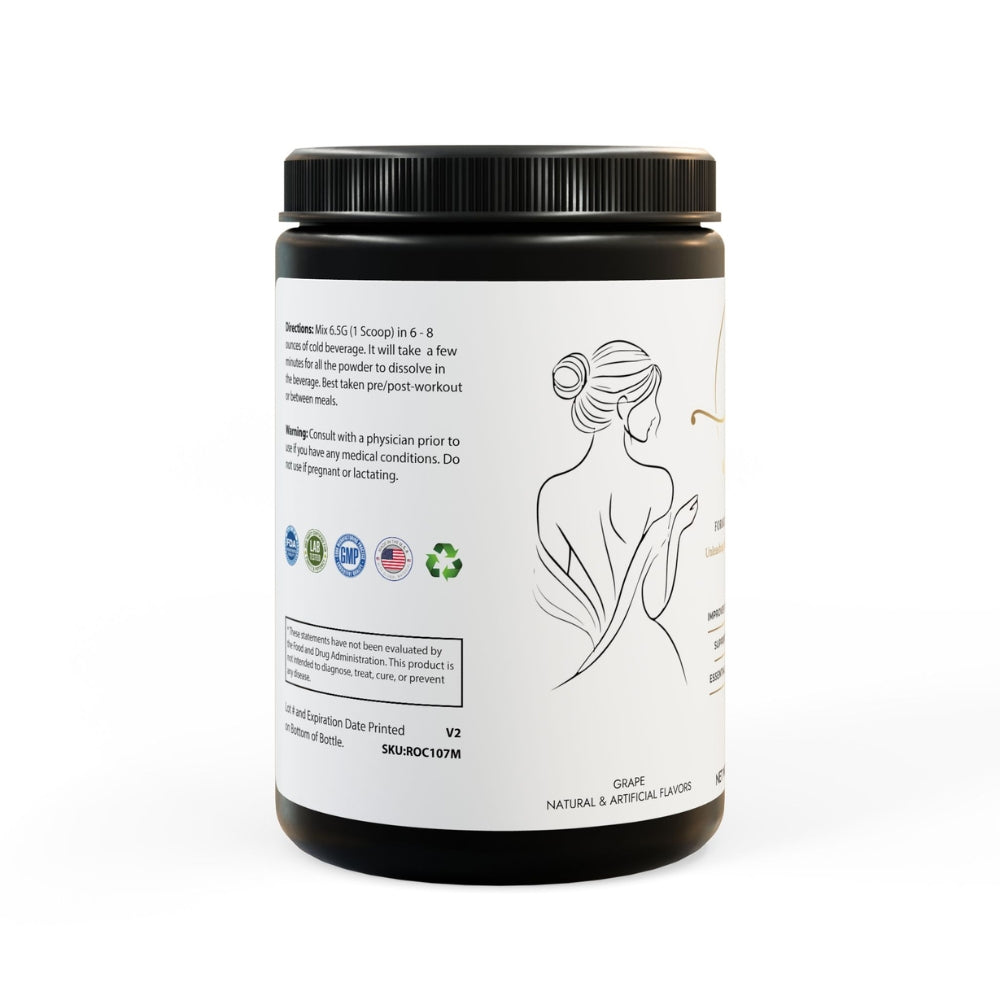 BCAA Supplement, Grape Flavor