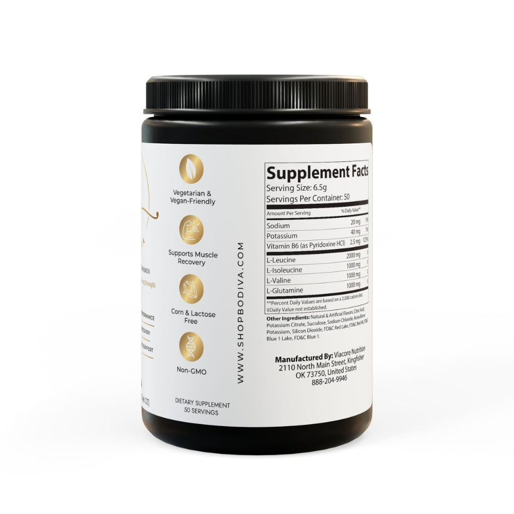 BCAA Supplement, Grape Flavor